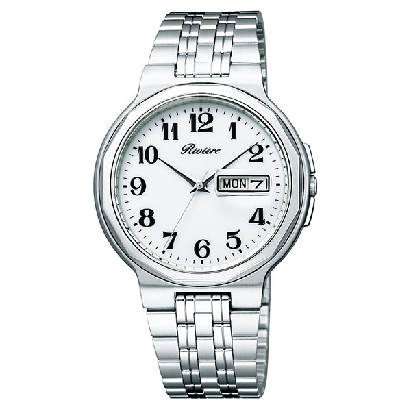 シチズン Riviere(リビエール) ソーラーテック デイデイト 腕時計 シルバー KH5-218-11 1本