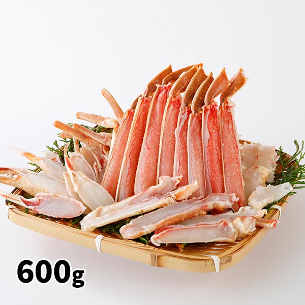 ロイヤルグリーンランドジャパン 生本ズワイガニ 半むき身 L~2Lサイズ 冷凍600ｇ 総重量600g（正味480g）