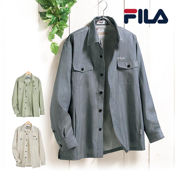 フレンドリー FILA(フィラ) ポケットいっぱい軽量シャツジャケット 957892 1着