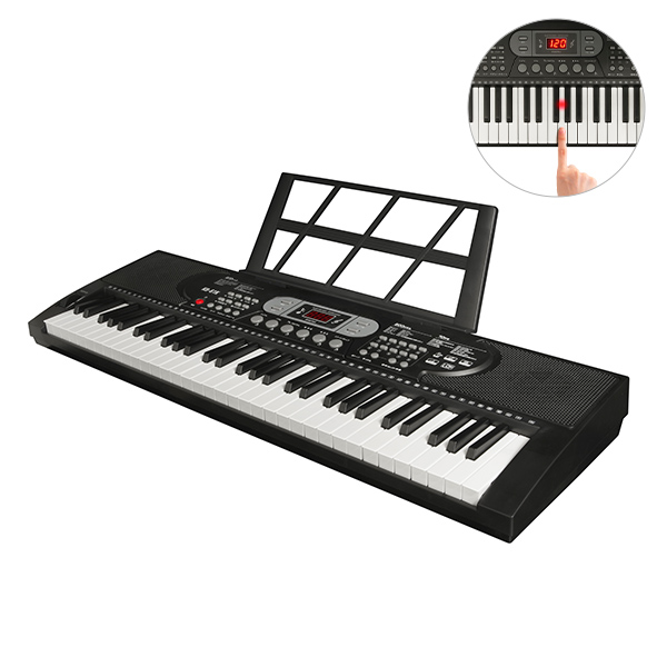 クマザキエイム Retro Sound ガイド機能付き電子ピアノ KB-61K 1台