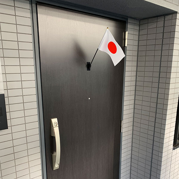 日本国旗 マンション設置用 小セット