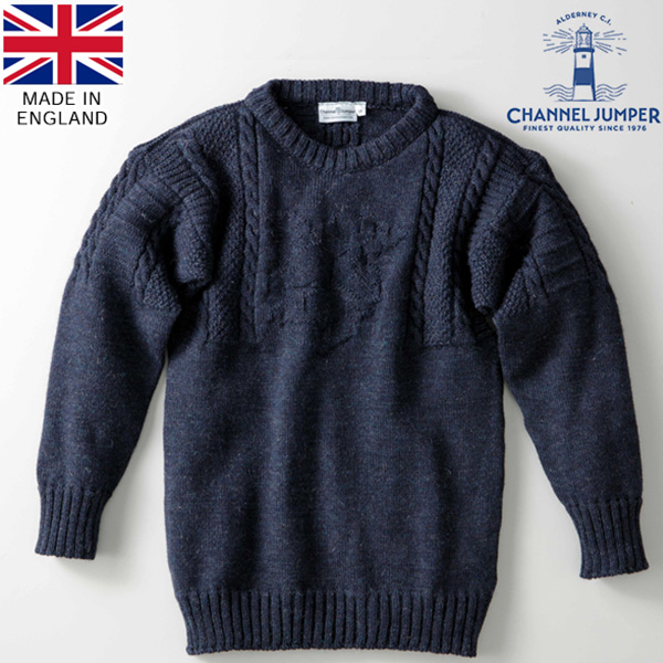 英国製オルダニーセーター