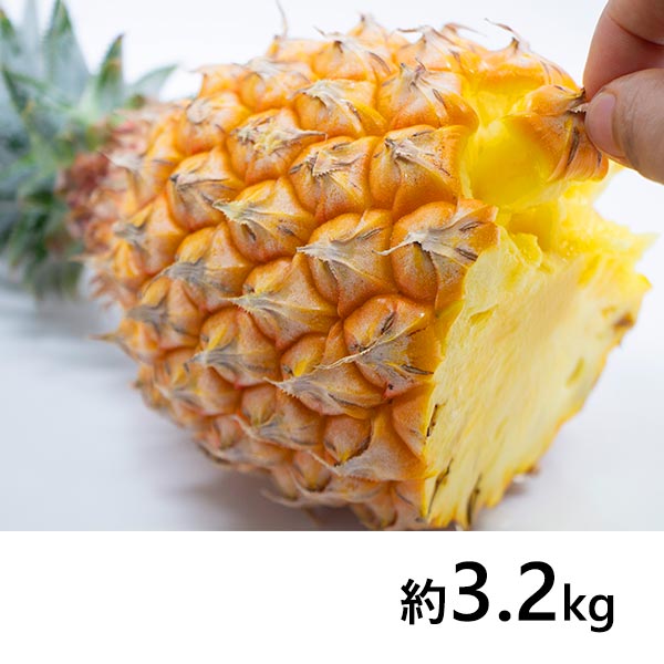 沖縄県産 スナックパイン4玉 約3.2kg
