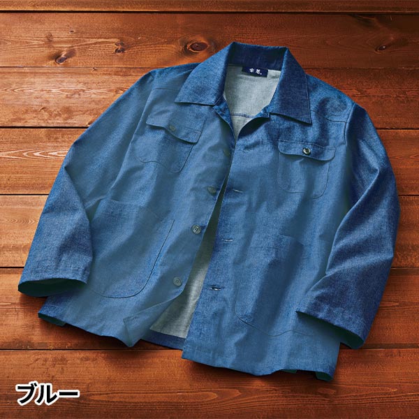 日本製広島デニムシャツジャケット